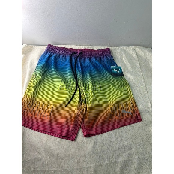 NWT  puma, swim trunks, size medium - Picture 1 of 4
